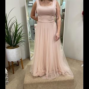 Blush Bridemaids Dress